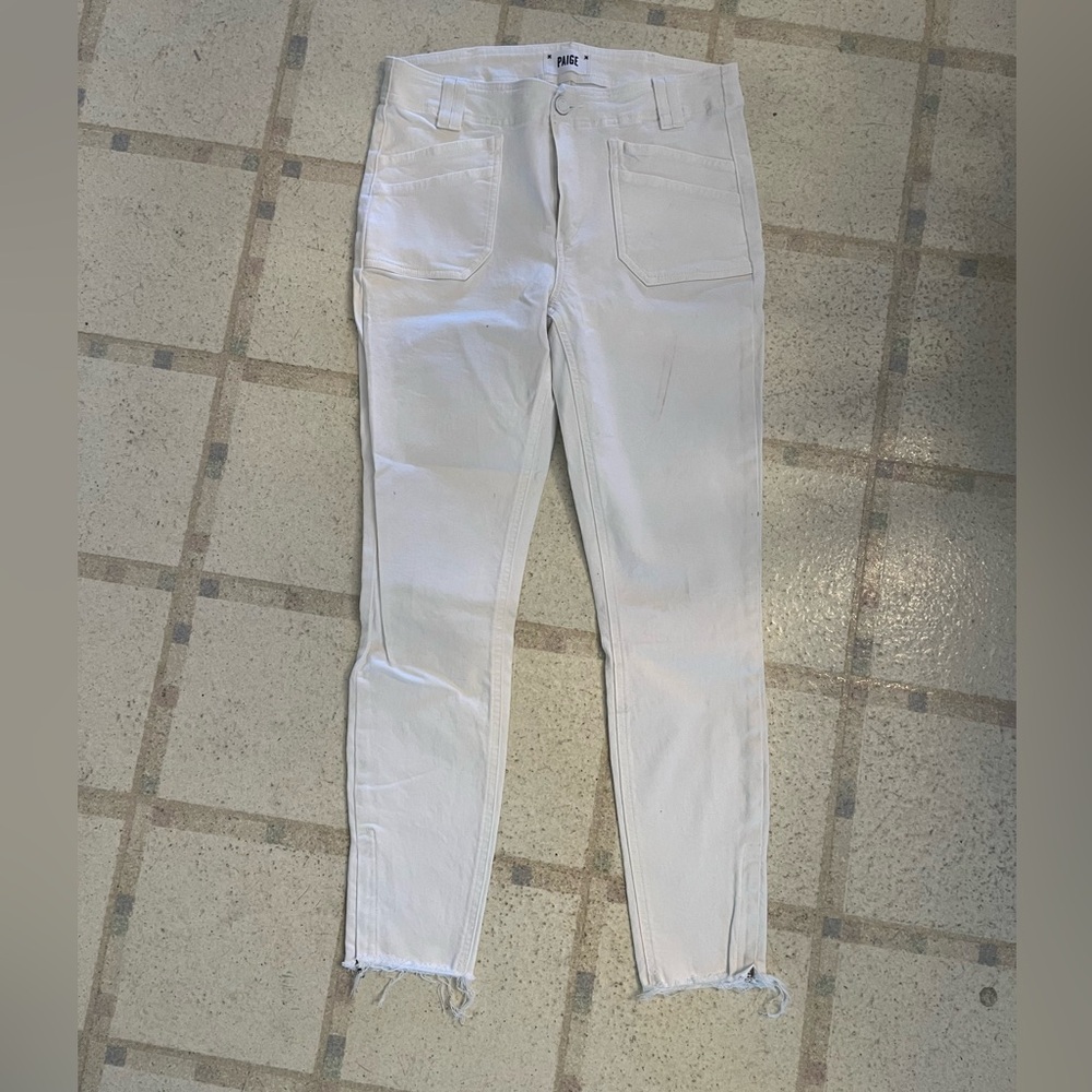 Paige White Skinny Jeans